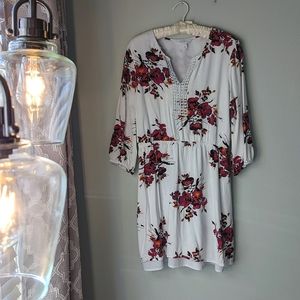 Market & Spruce Floral Dress, size Large